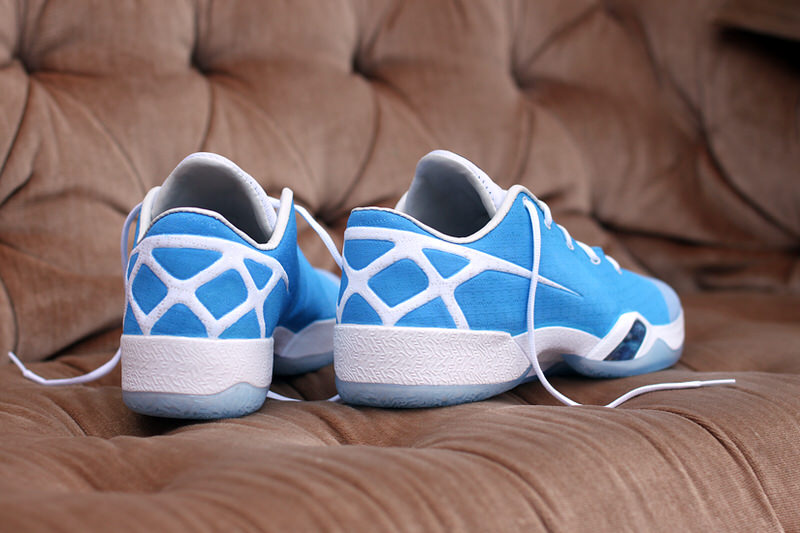 Air Jordan XXX Low "UNC" Conversion by Dank Customs