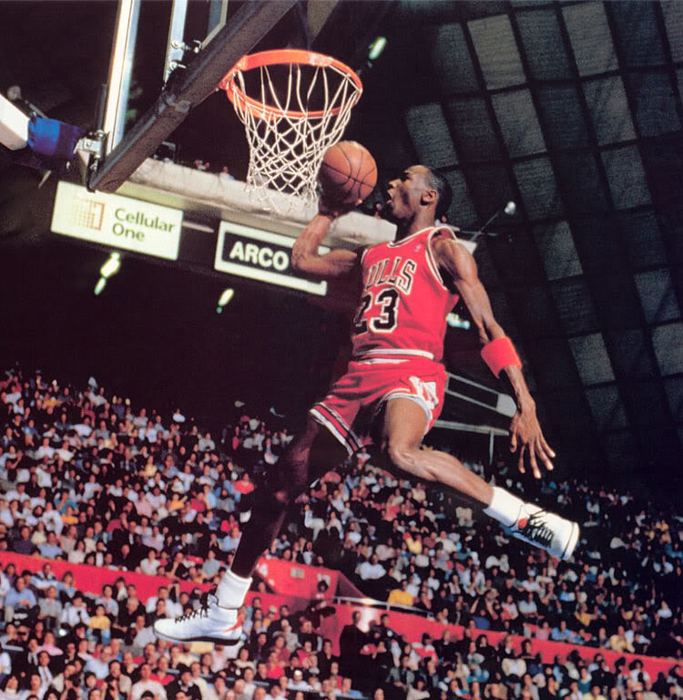 87 Jordan-Rookie-Card II Dunk Contest