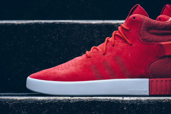 adidas Tubular Invader Red Vintage White