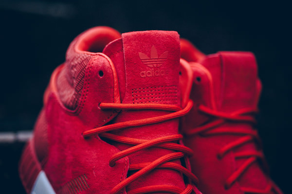 adidas Tubular Invader Red Vintage White