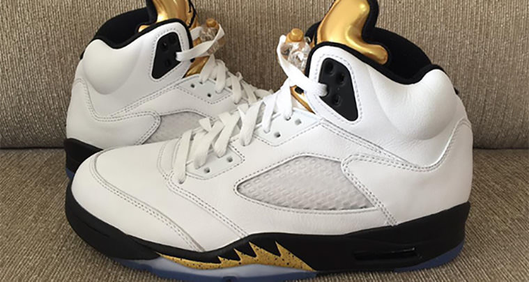 Air Jordan 5 Gold Tongue