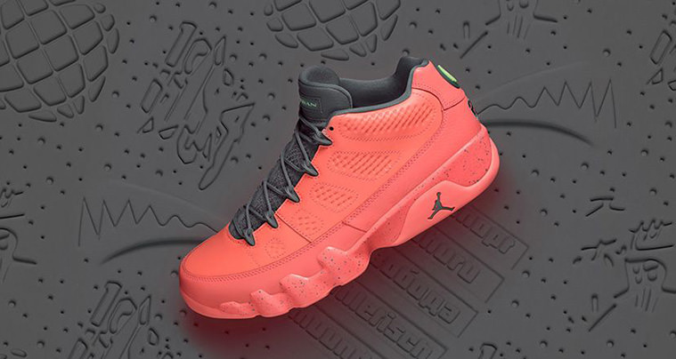 Air Jordan 9 Low Bright Mango