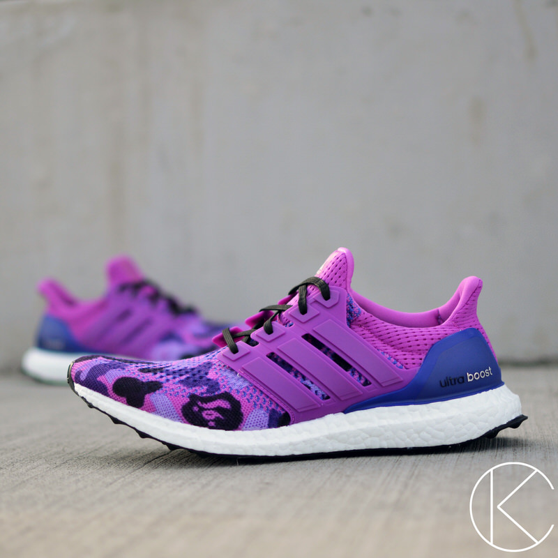 adidas Ultra Boost "Bape Camo" by Kendra's Customs