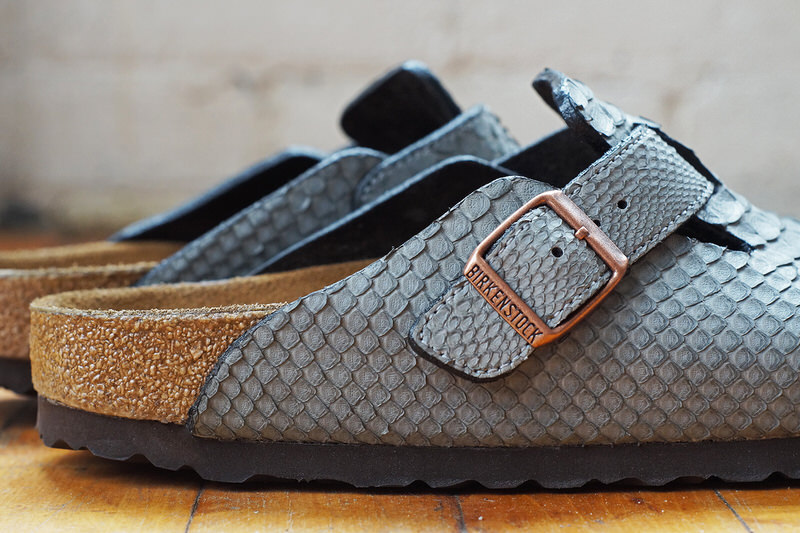 Grey Python Birkenstock 4