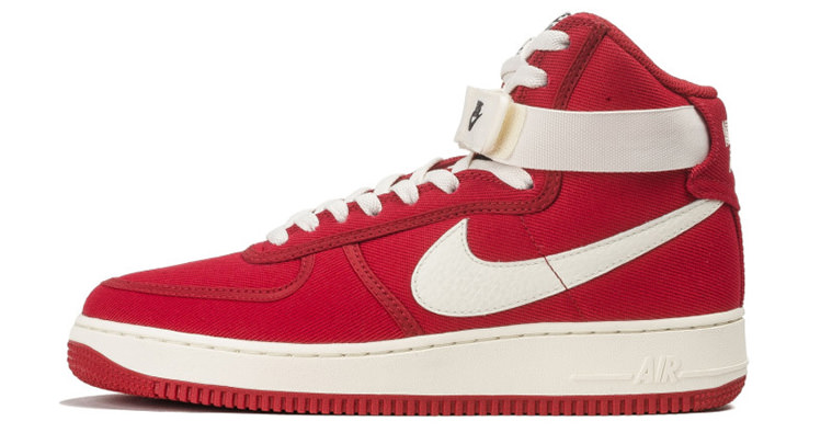 Nike Air Force 1 High Canvas Gym Red