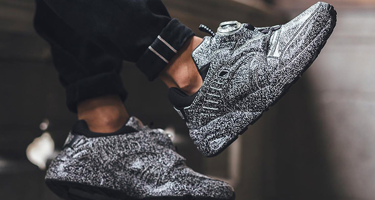 Trapstar x PUMA Disc Blaze White Noise