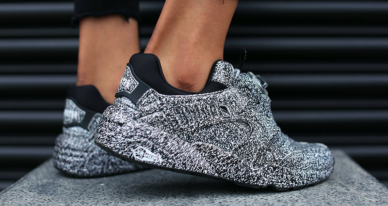 Trapstar x PUMA Disc Blaze White Noise