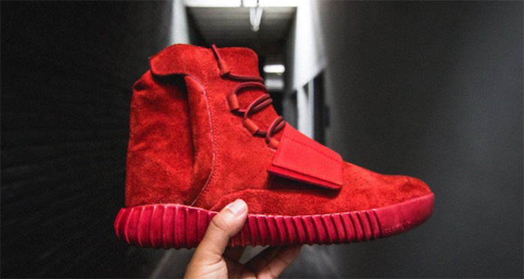 adidas Yeezy Boost 750 Red October Custom