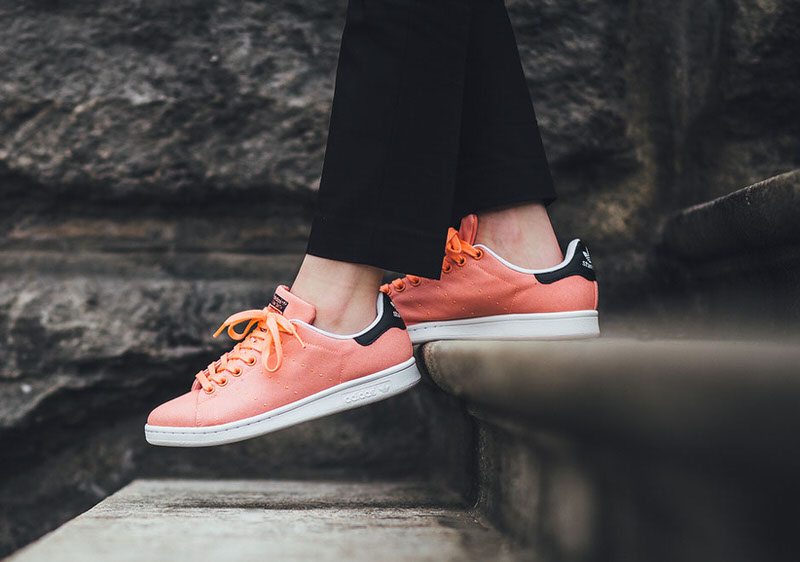 adidas Stan Smith Canvas Salmon