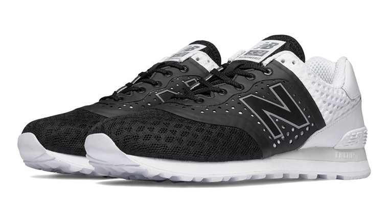 New Balance 574 Re-engineered Breathe Black/White