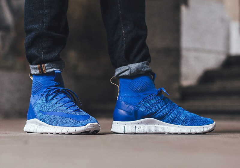 Nike Free Flyknit Mercirual Superfly Game Royal