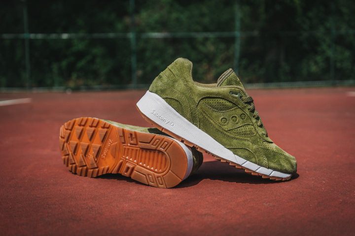 Saucony Shadow 6000 Olive Suede