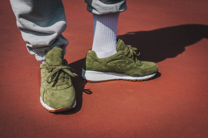 Saucony Shadow 6000 Olive Suede