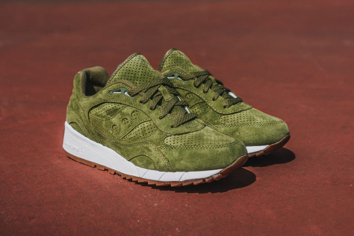 Saucony Shadow 6000 Olive Suede