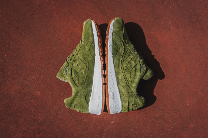 Saucony Shadow 6000 Olive Suede