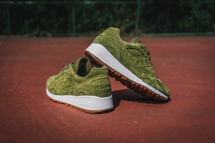 Saucony Shadow 6000 Olive Suede