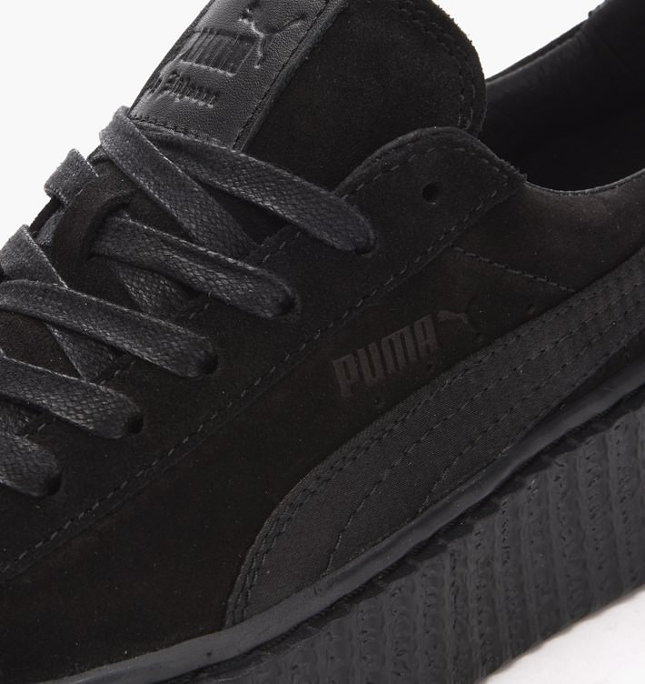 Rihanna x PUMA Suede Creeper "Black"