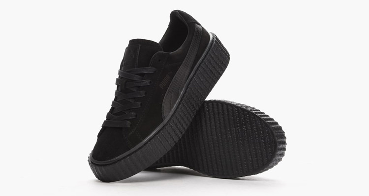 Rihanna x PUMA Suede Creeper "Black"