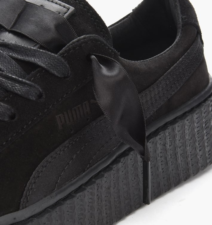 Rihanna x PUMA Suede Creeper "Black"