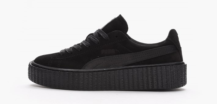 Rihanna x PUMA Suede Creeper "Black"