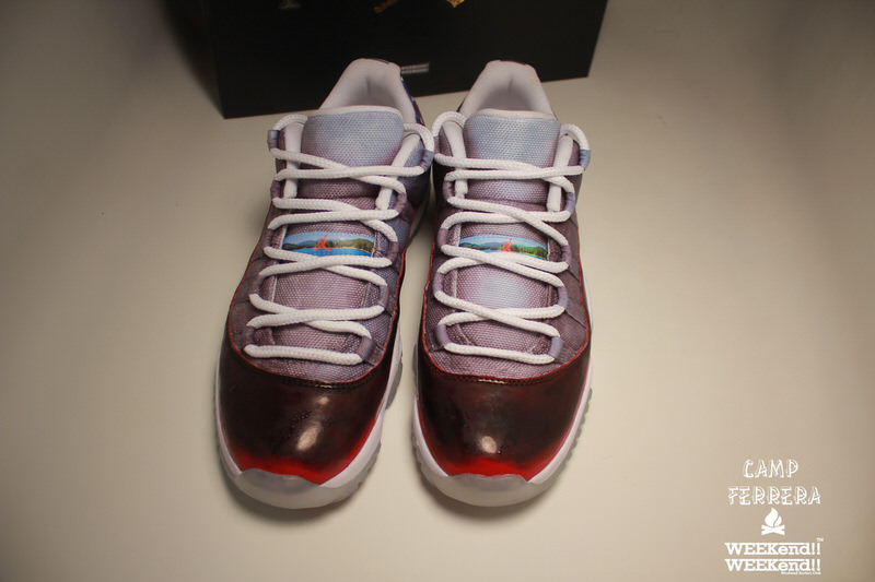 Air Jordan 11 Low "Campe Ferrera" by Rocketboy Nift