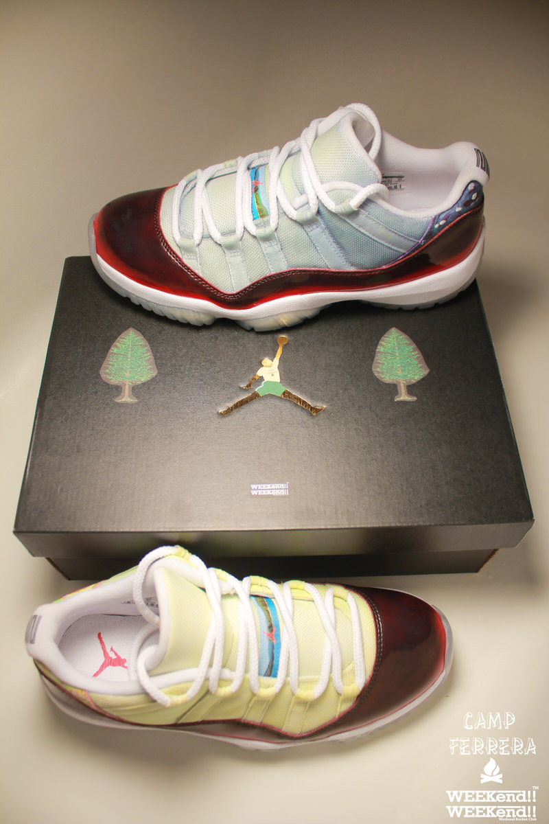 Air Jordan 11 Low "Campe Ferrera" by Rocketboy Nift