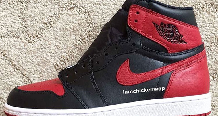 Air Jordan 1 High Black Red