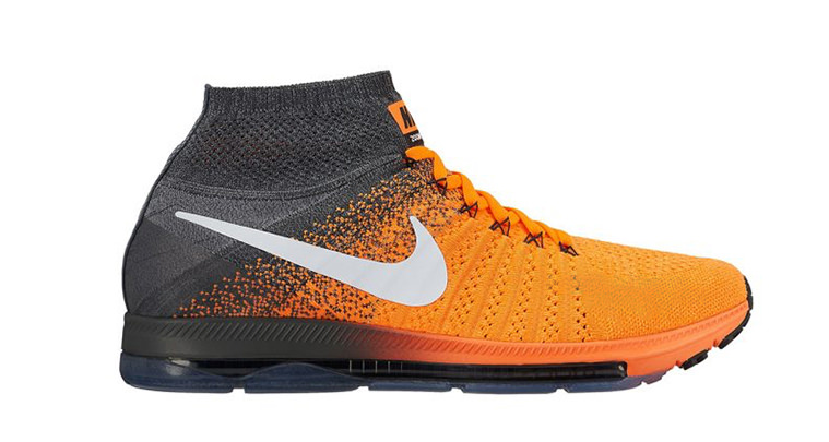 Nike Air Zoom All Out Flyknit Anthracite Orange