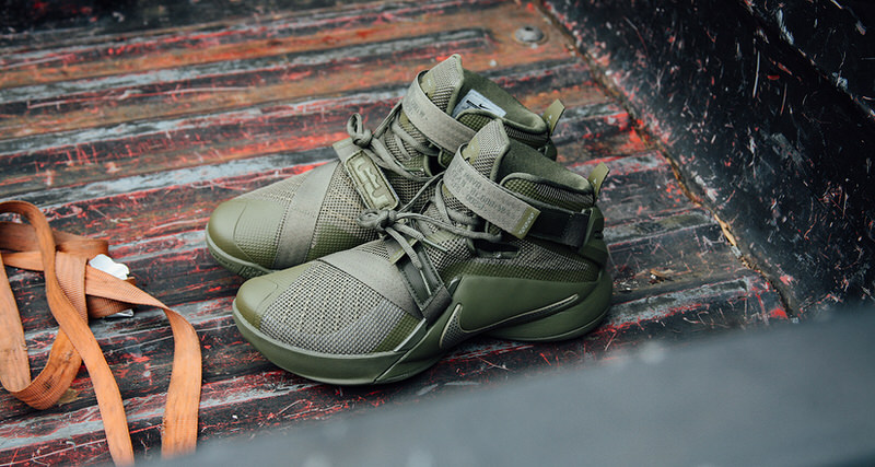 Nike LeBron Solider 9 Medium Olive