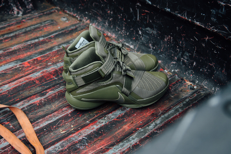 Nike LeBron Solider 9 Medium Olive