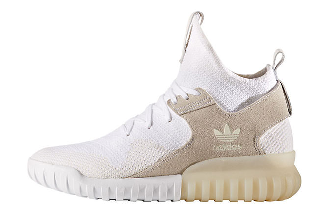 adidas Tubular X Primeknit White Tan