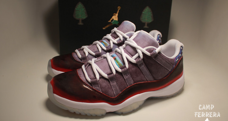 Air Jordan 11 Low "Campe Ferrera" by Rocketboy Nift