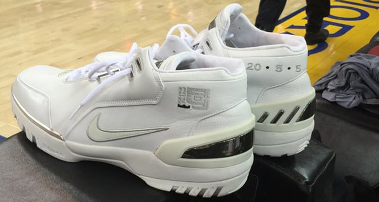 LeBron James Wears Original Air Zoom Generation PE To NBA Finals Practice