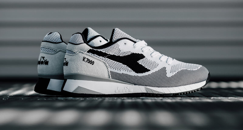 Diadora V7000 Weave White/Black