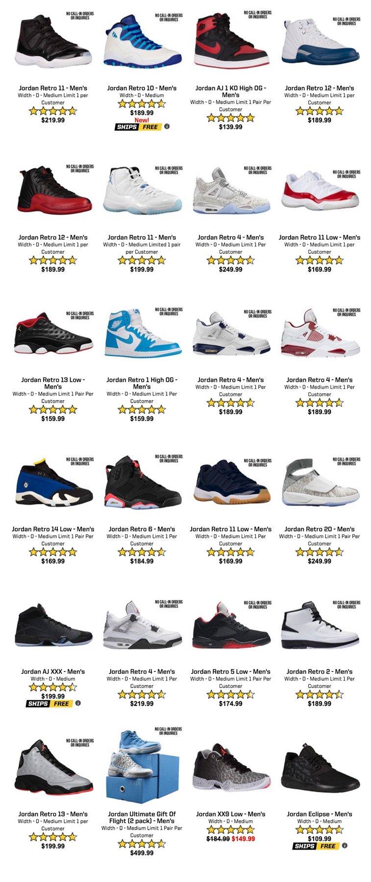 Air Jordan Restock