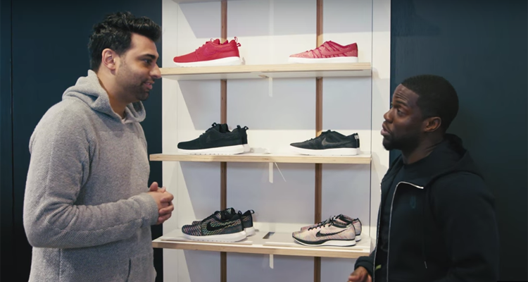 Joe La Puma Goes Sneaker Shopping with Kevin Hart