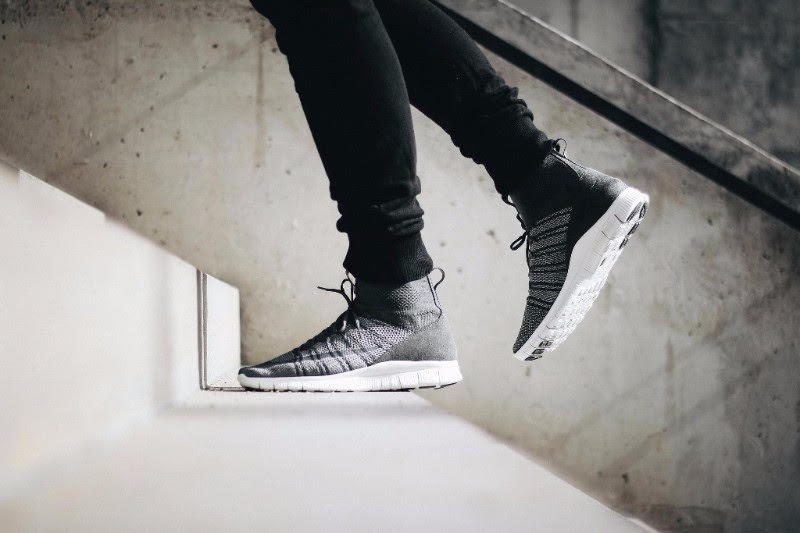 Nike Free Flyknit Mercurial Wolf Grey