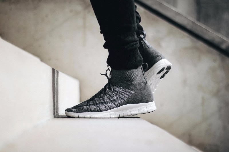 Nike Free Flyknit Mercurial Wolf Grey