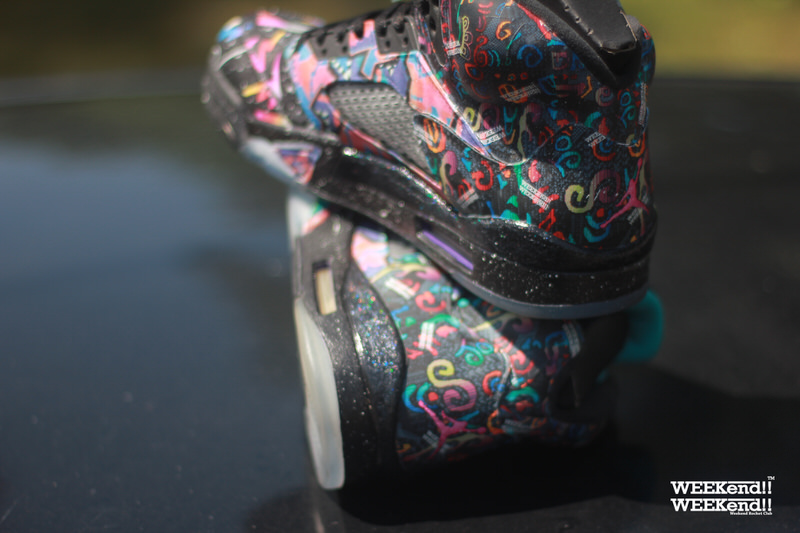 Air Jordan 5 "Fresh Prince II" Custom by Rocket Boy Nift