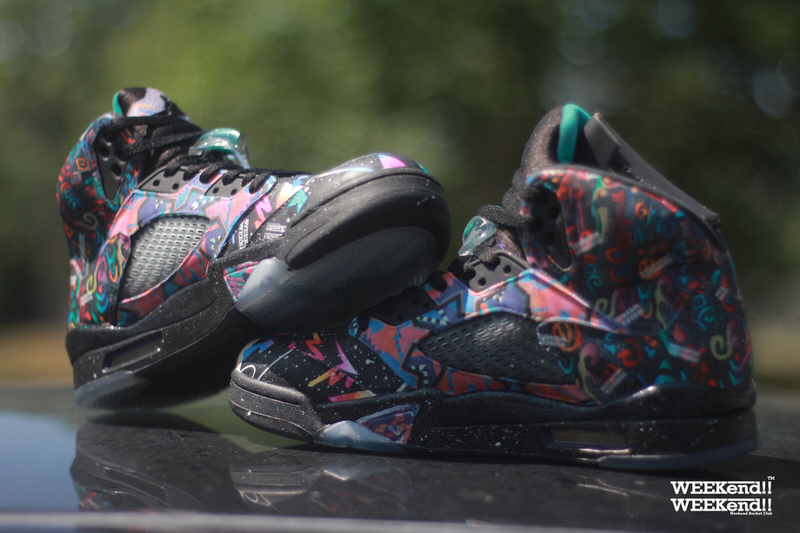 Air Jordan 5 "Fresh Prince II" Custom by Rocket Boy Nift