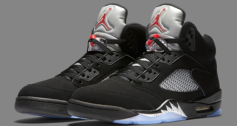 Air Jordan 5 Black/Metallic