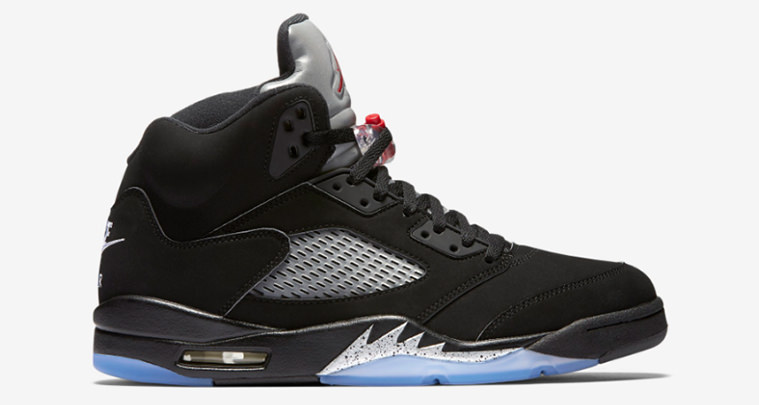 Air Jordan 5 Black/Metallic