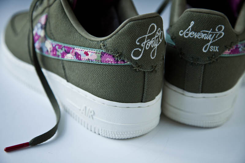 Bespoke Nike Air Force 1 "40 Fresh" by Kal Seth