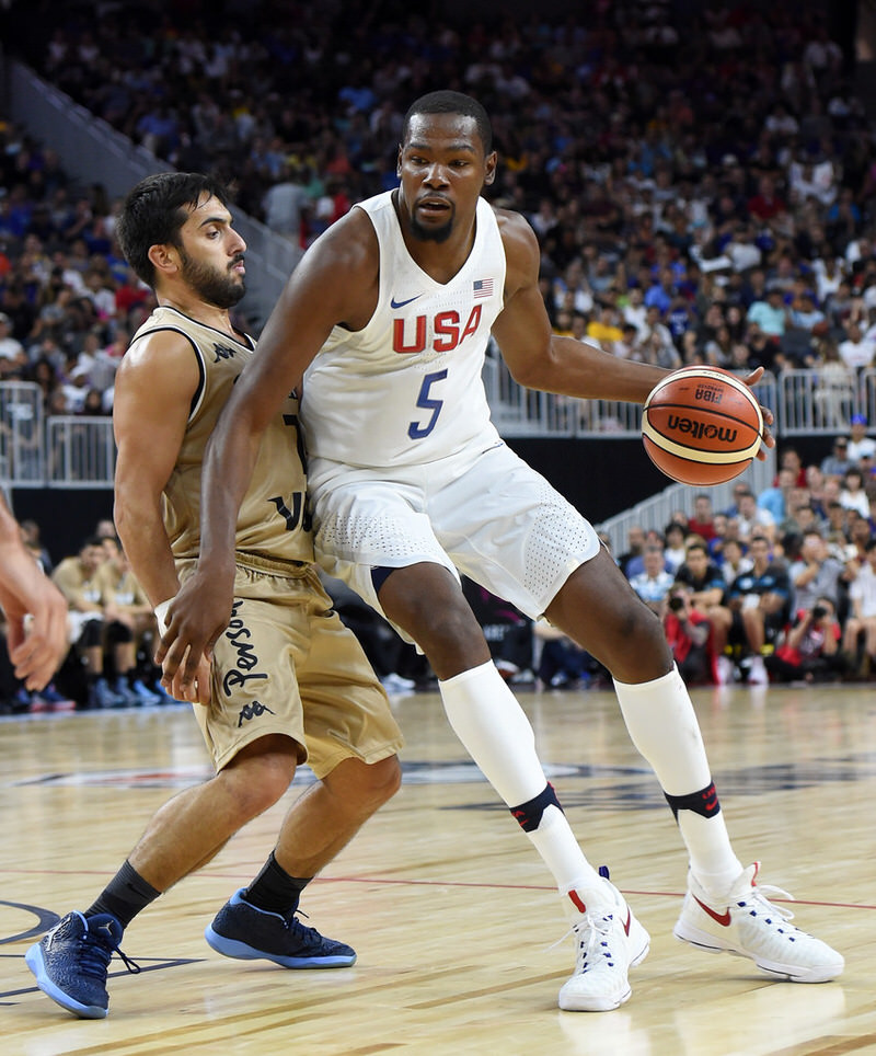 KD Argentina+v+United+States+USA+Basketball+Showcase+3CiKcFW7GxPx