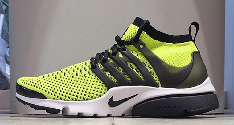 Nike Air Presto Ultra Flyknit Volt/Black