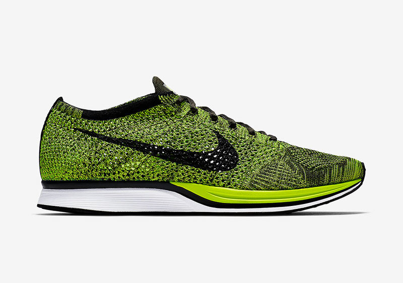 Nike Flyknit Racer Volt/Black