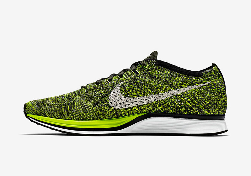 Nike Flyknit Racer Volt/Black