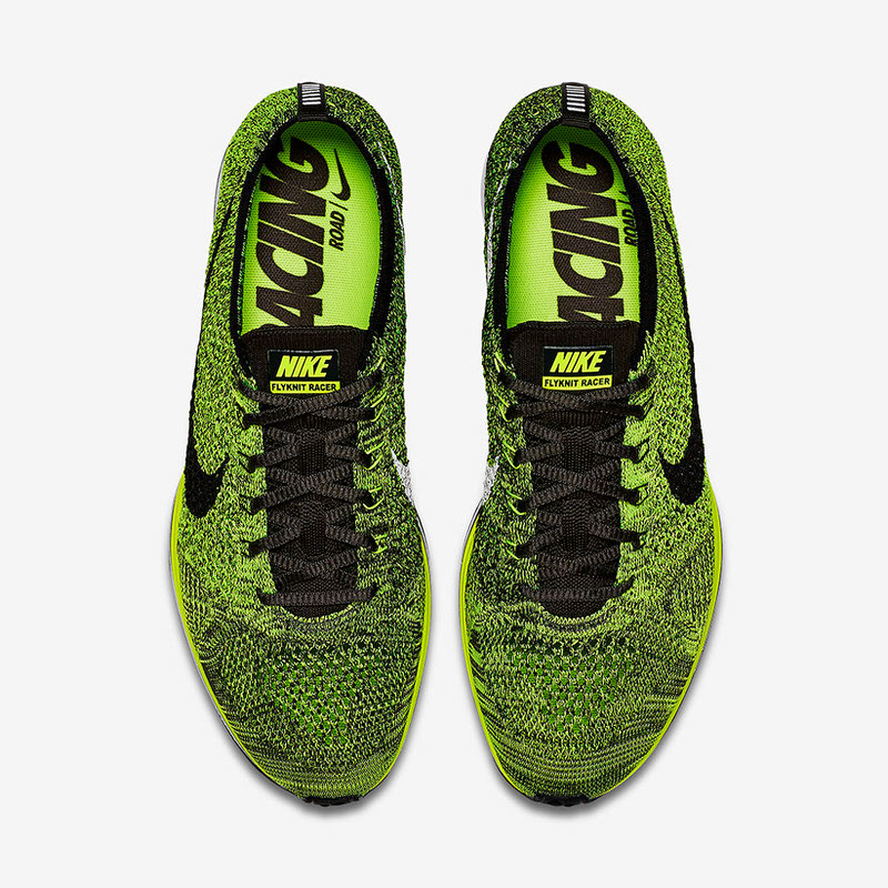 Nike Flyknit Racer Volt/Black