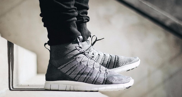 Nike Free Flyknit Mercurial Wolf Grey