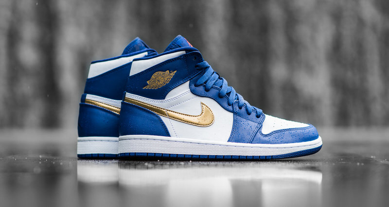 Air Jordan 1 High Royal Metallic Gold